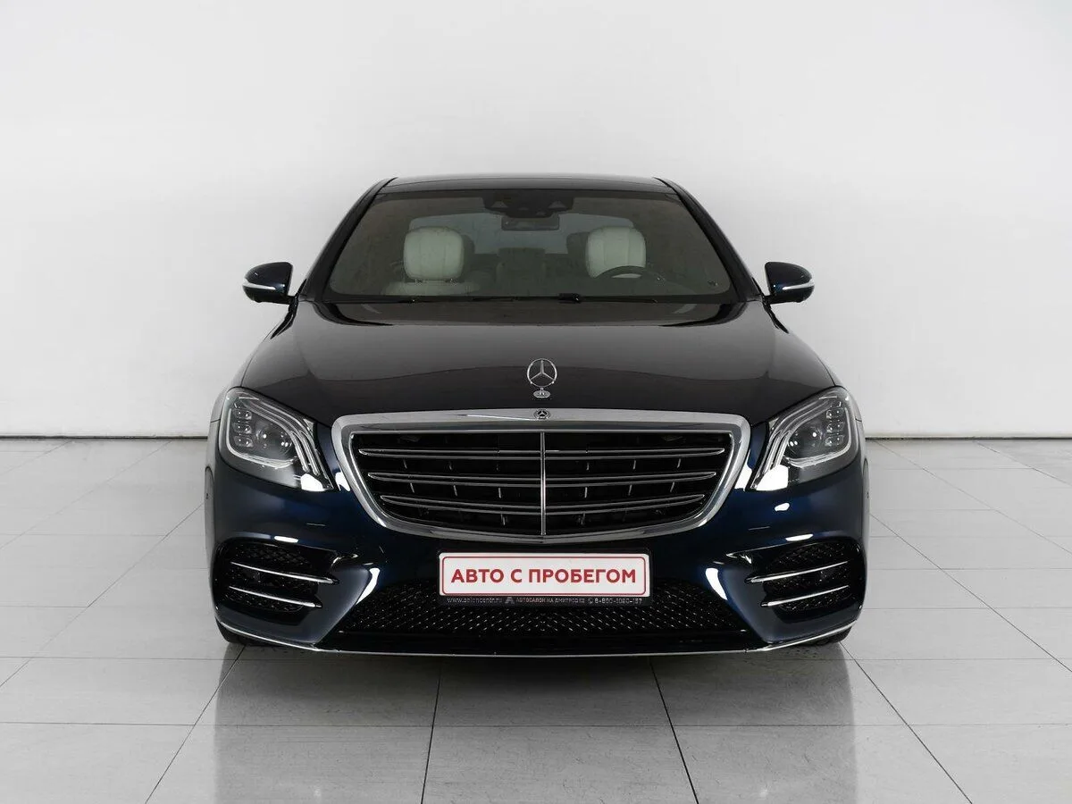 Mercedes-Benz S-Класс VI (W222, C217) Рестайлинг · S 400d 4MATIC — фото 2