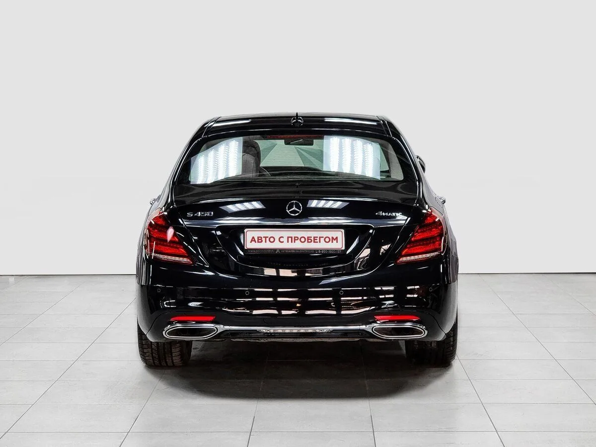 Mercedes-Benz S-Класс VI (W222, C217) Рестайлинг · S 450 4MATIC — фото 4