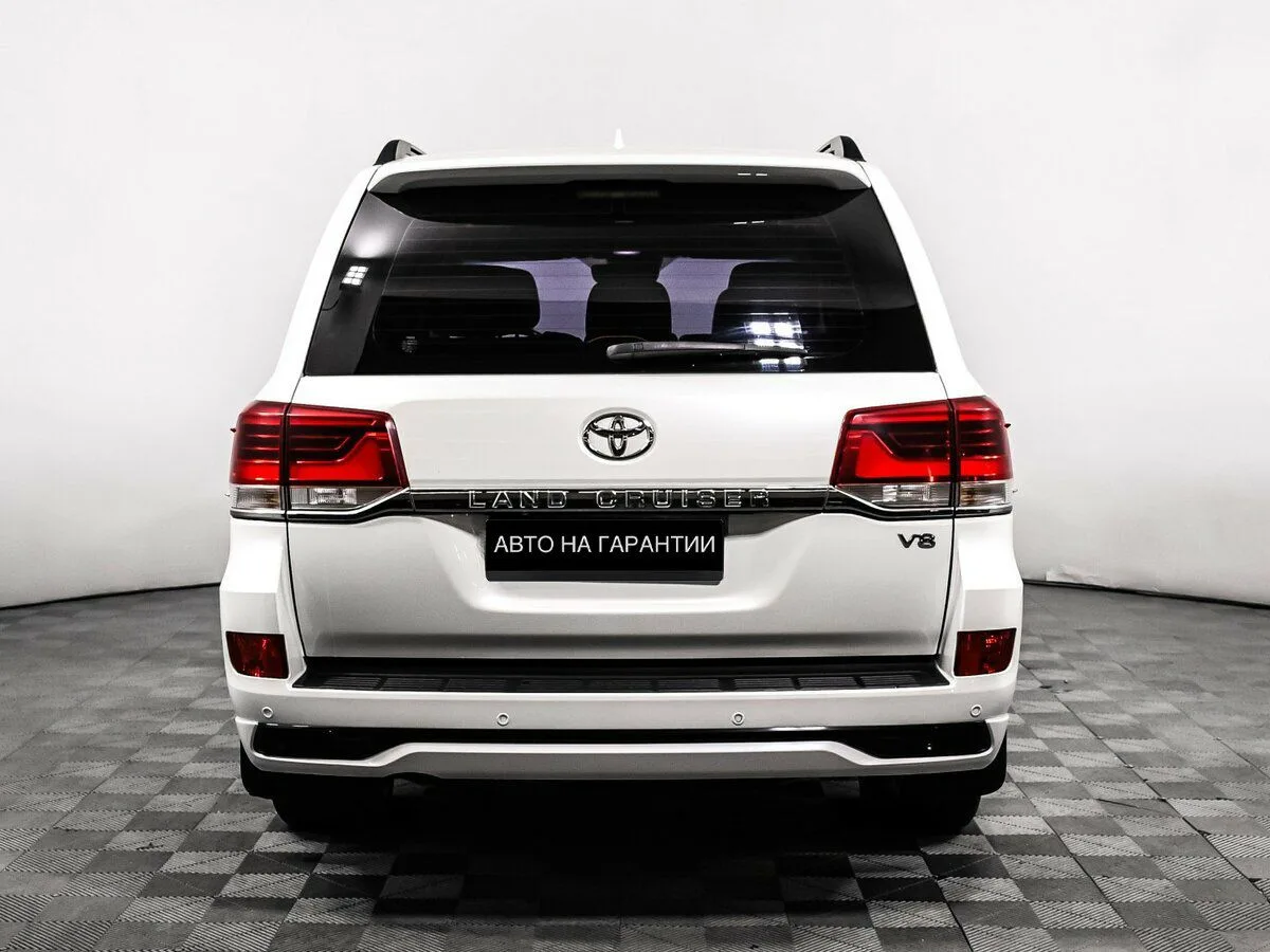 Toyota Land Cruiser 200 Series Рестайлинг 2 · Executive White — фото 4