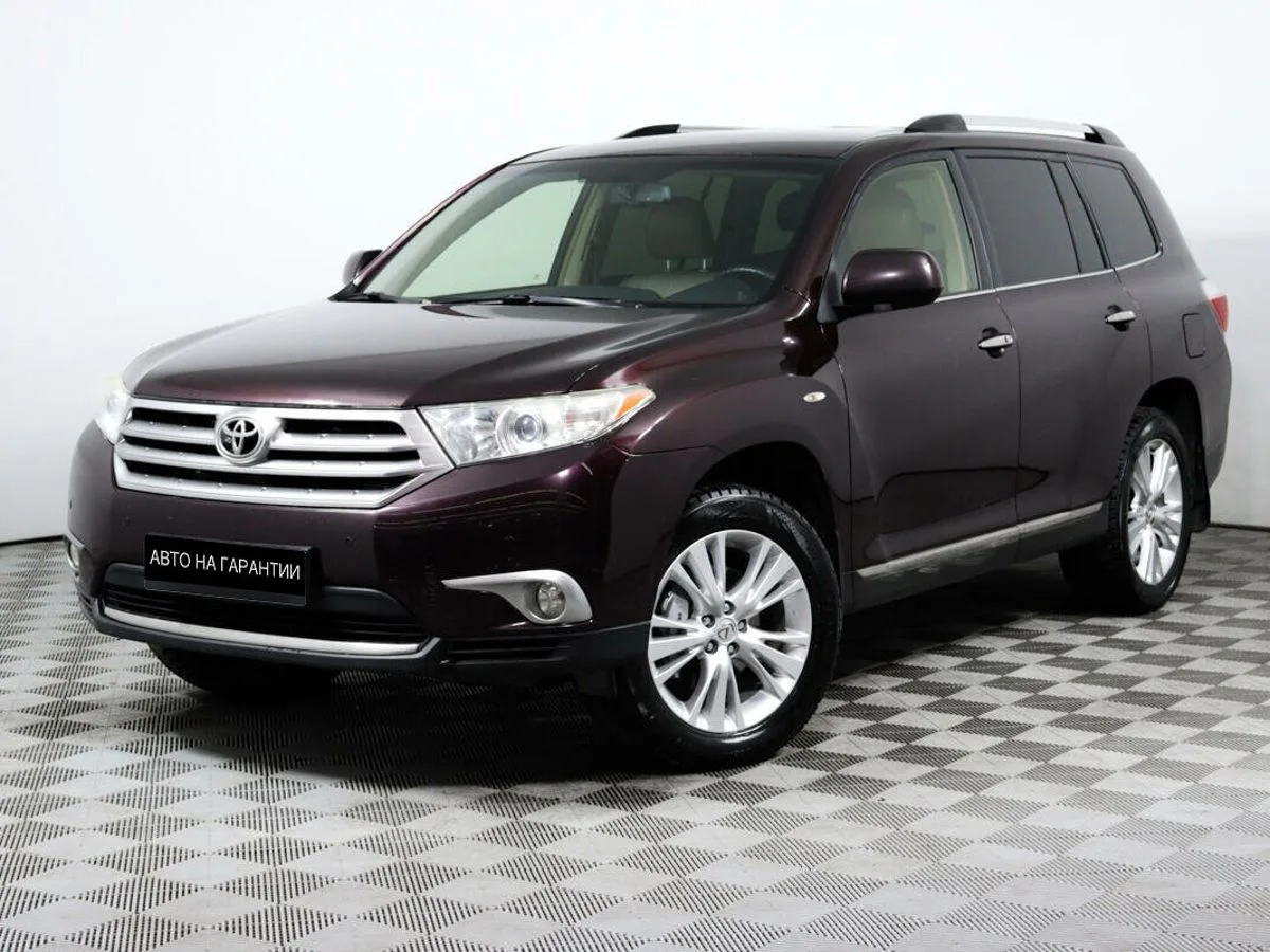 Toyota Highlander II (XU40) Рестайлинг · Люкс