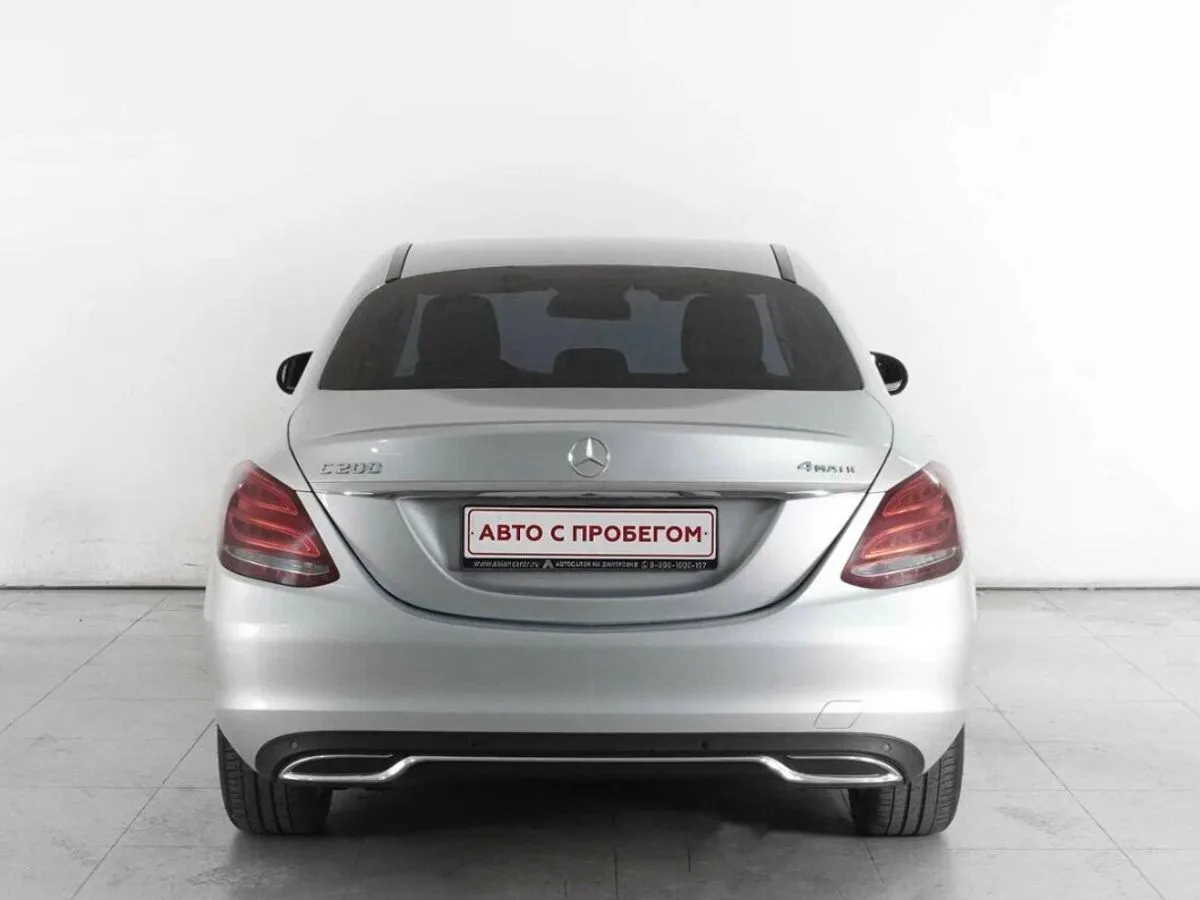 Mercedes-Benz C-Класс IV (W205) · C 200 4MATIC Особая серия — фото 4