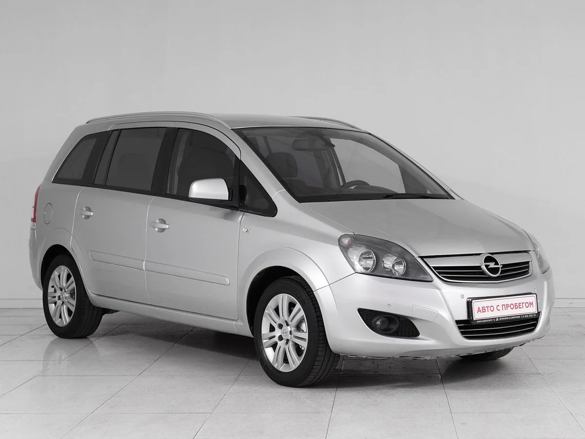 Opel Zafira B Рестайлинг — фото 3