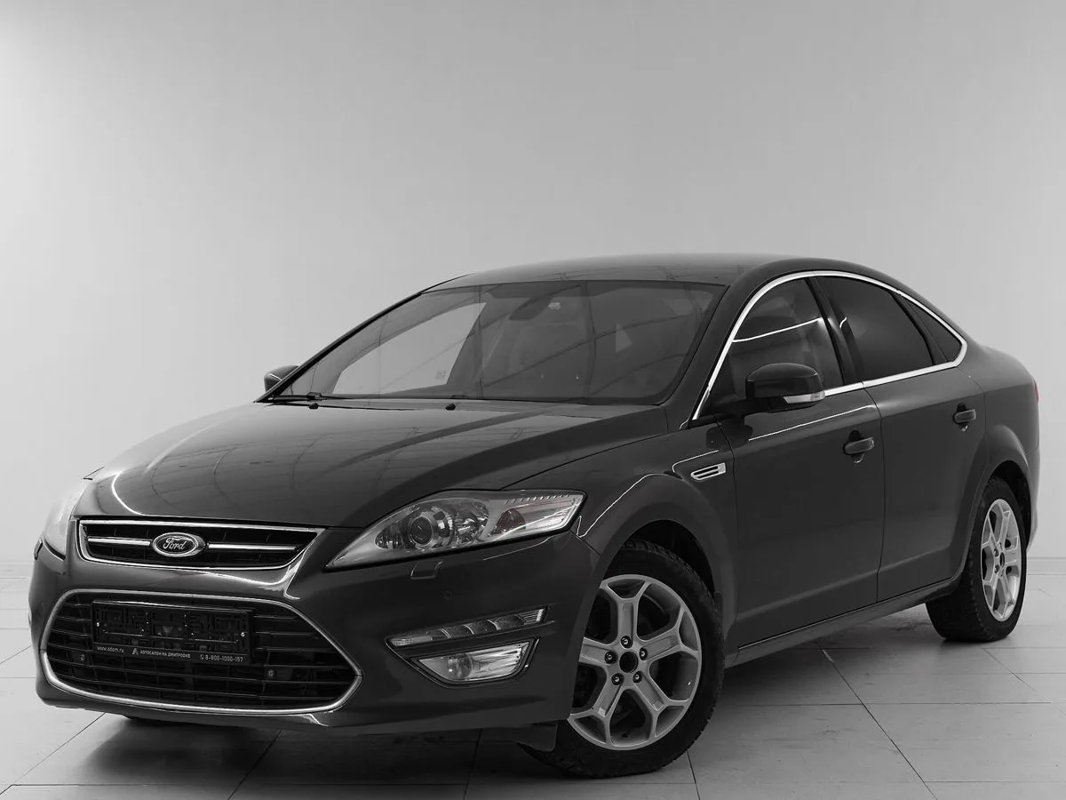 Ford Mondeo IV Рестайлинг · Titanium Black