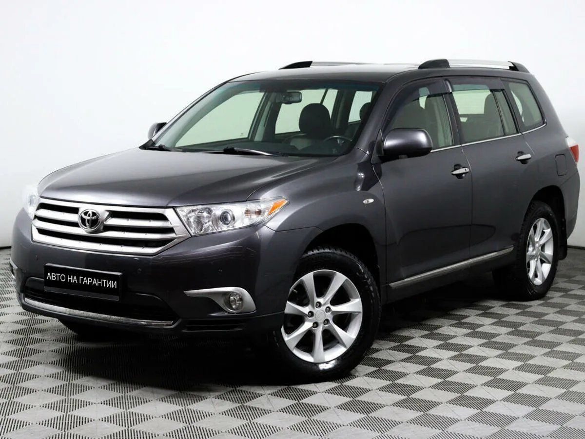 Toyota Highlander II (XU40) Рестайлинг · Люкс