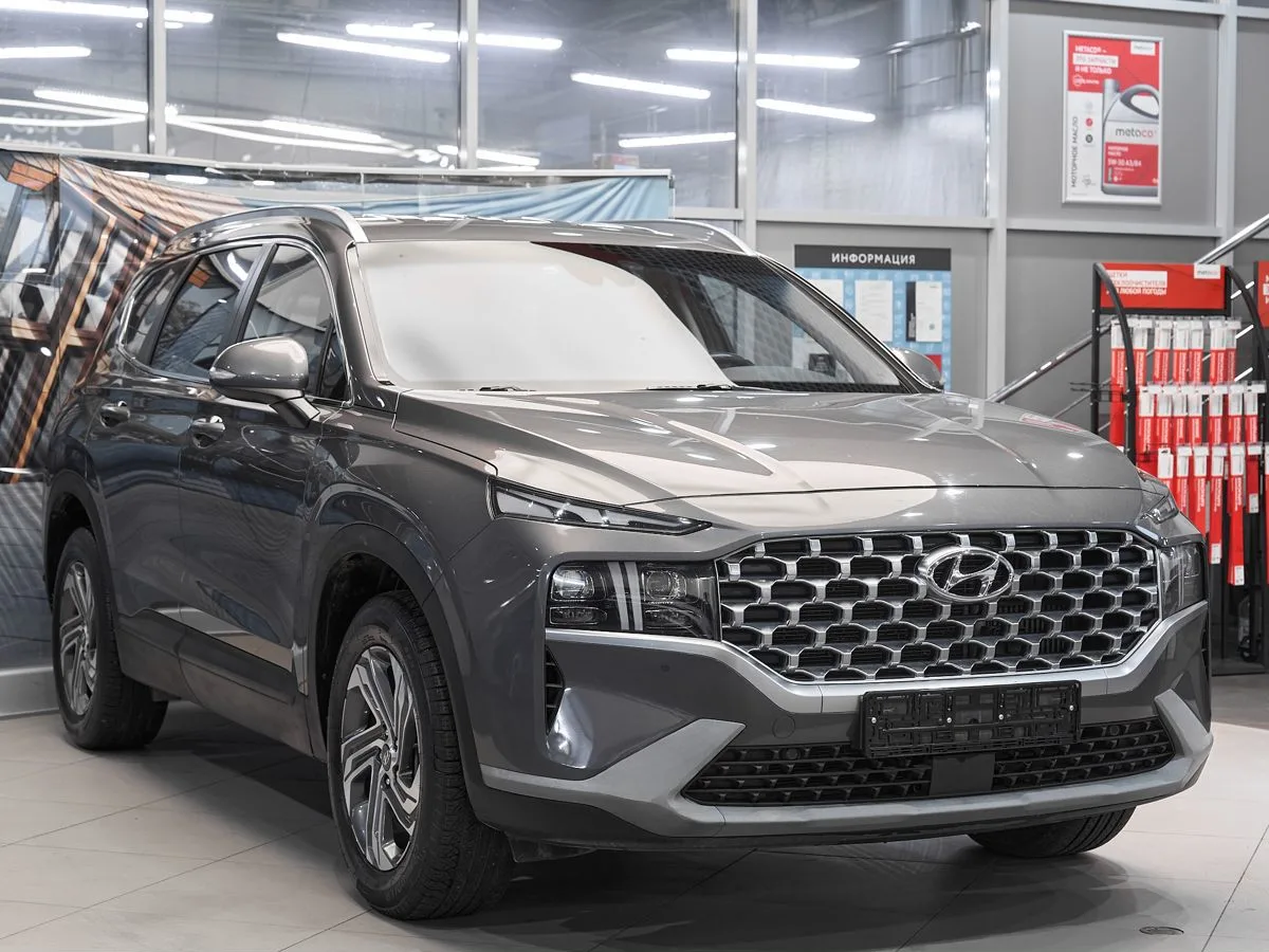 Hyundai Santa Fe IV Рестайлинг · Импорт — фото 3
